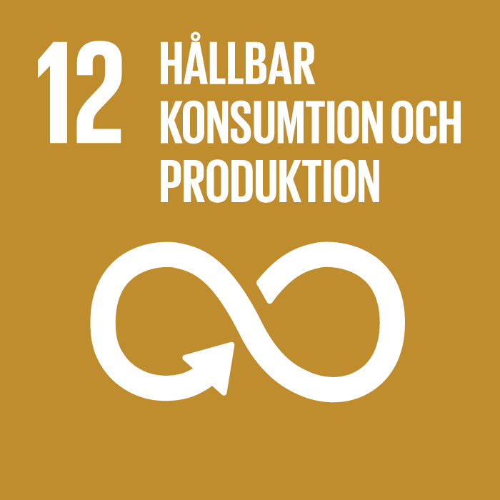De globala målen nr 12 Hållbar konsumtion och produktion