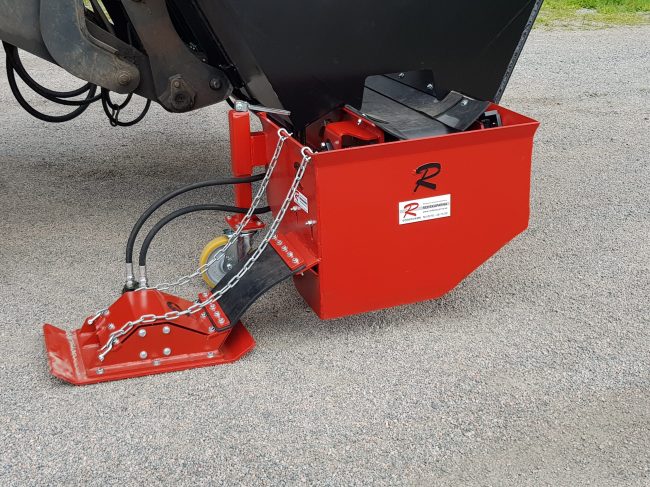 Vibratorn på en stödkantläggare