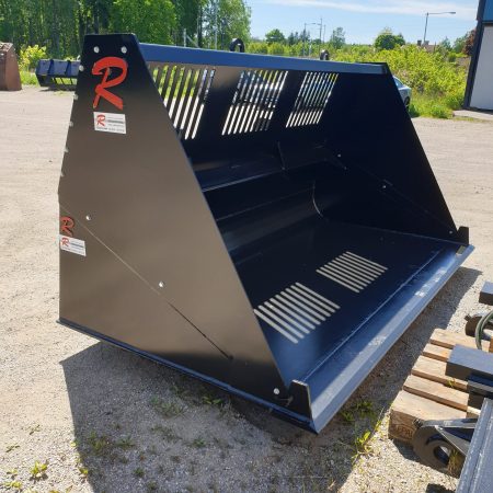 Planeringsskopa med snötillsats